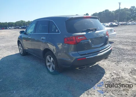 2012 Acura Mdx Technology Package z USA, uszkodzony, nr VIN 2HNYD2H31CH519070